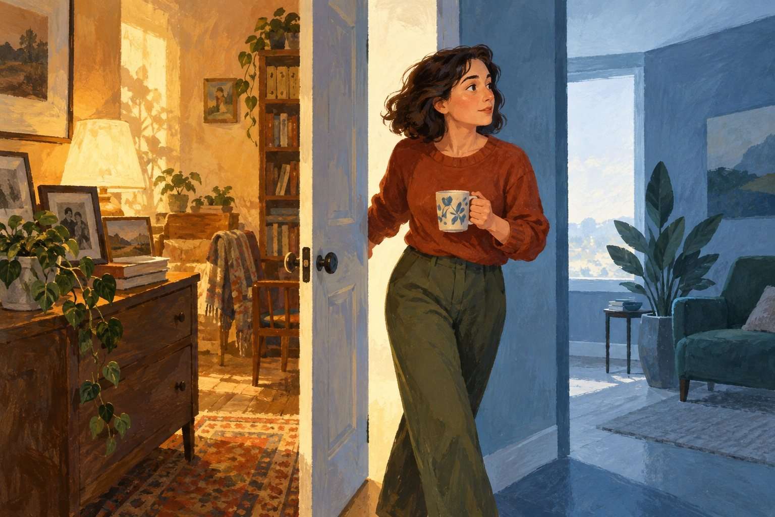 Efecto umbral: por qué a veces entras en una habitación y olvidas a qué ibas