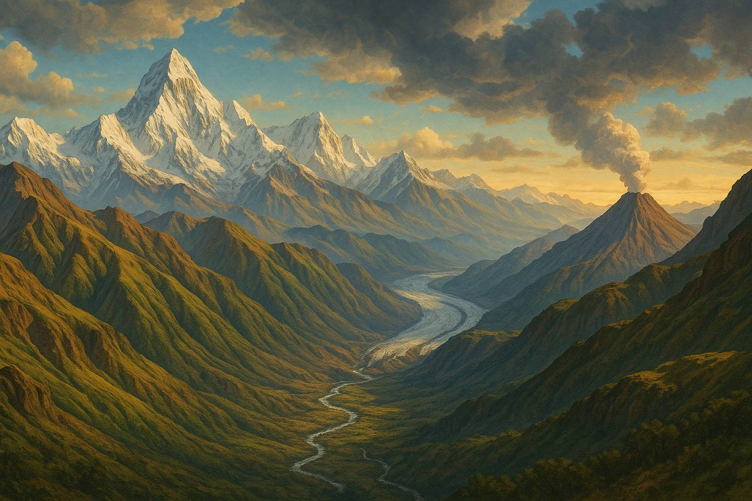 Las montañas más jóvenes del mundo y cómo se formaron