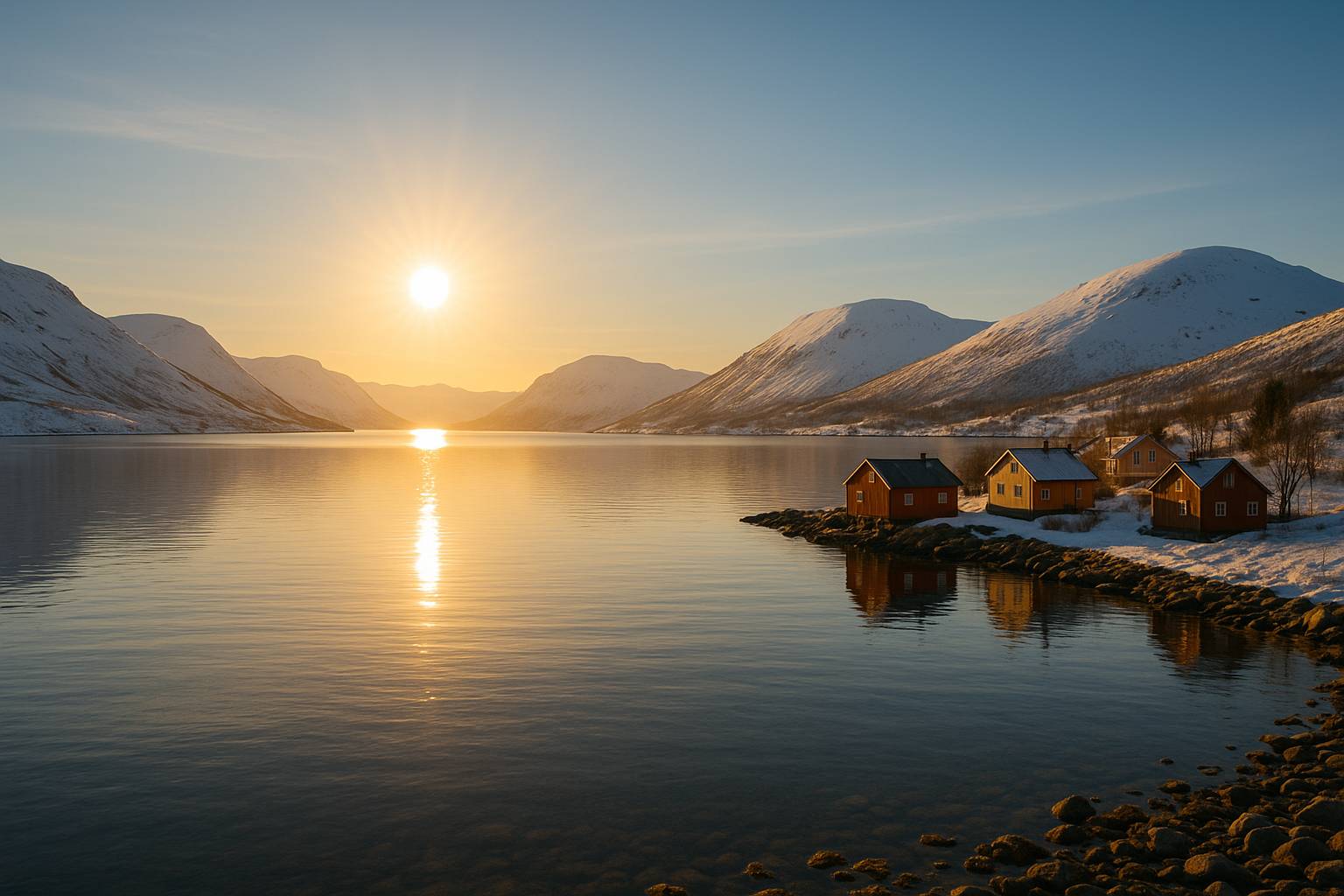 Los pueblos del mundo donde nunca anochece del todo