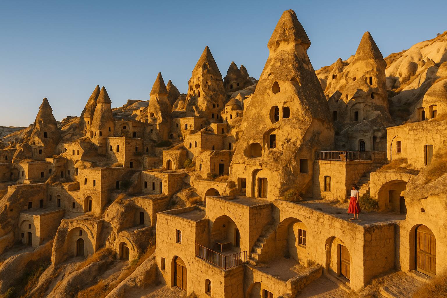 Los pueblos donde las casas están talladas en la roca