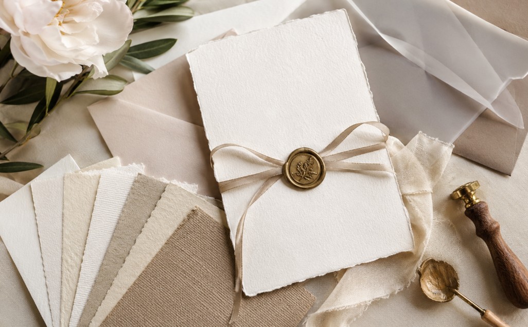 Qué papel elegir para invitaciones de boda: gramaje, textura y acabados que marcan la diferencia