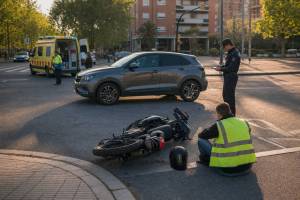 Accidente de moto: qué hacer en los primeros 30 minutos para proteger tu salud y tu futura indemnización