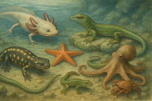 Animales que regeneran extremidades: los campeones de la naturaleza y cómo lo logran