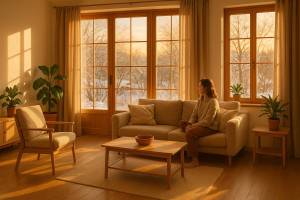 Cómo aprovechar la luz solar para mantener tu casa más cálida