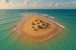 Islas que desaparecen y vuelven a aparecer: fenómenos naturales de mareas y erosión